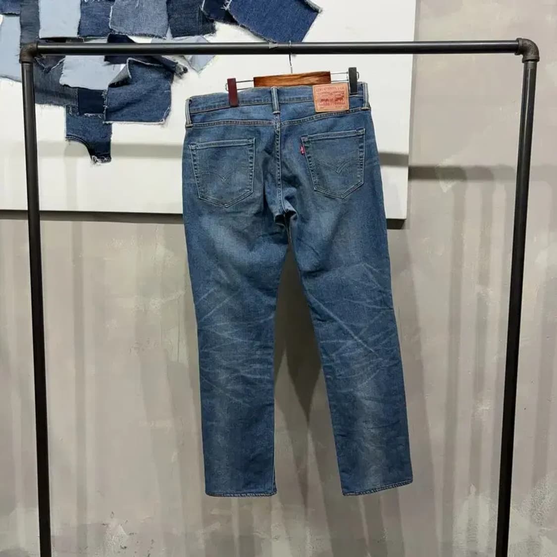 (32인치) 리바이스 511 캐주얼 워싱 스판 청바지 데님팬츠 상품이미지3