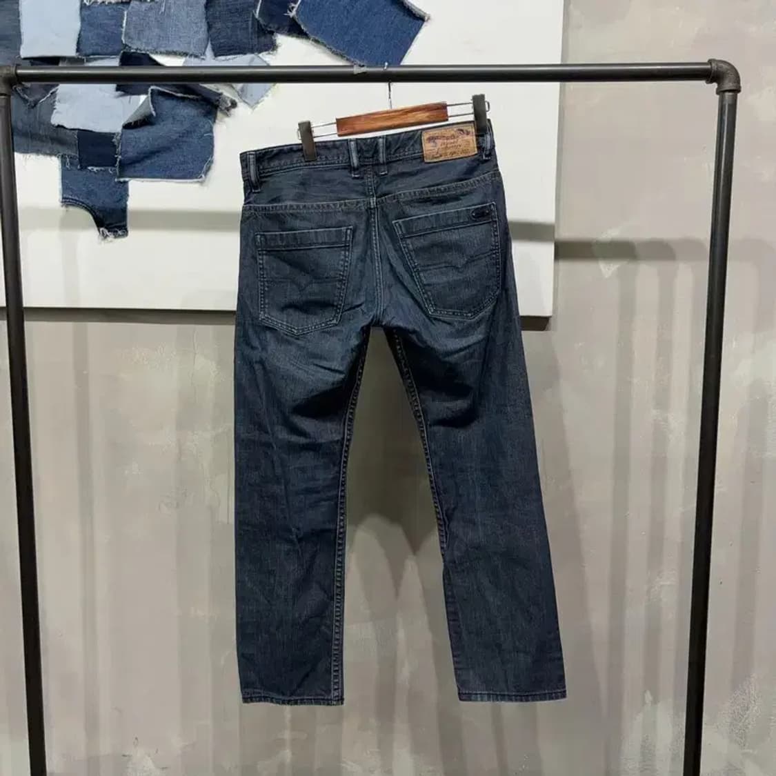 (30인치) 디젤 BRADDOM 빈티지 워싱 진청바지 데님팬츠 상품이미지3