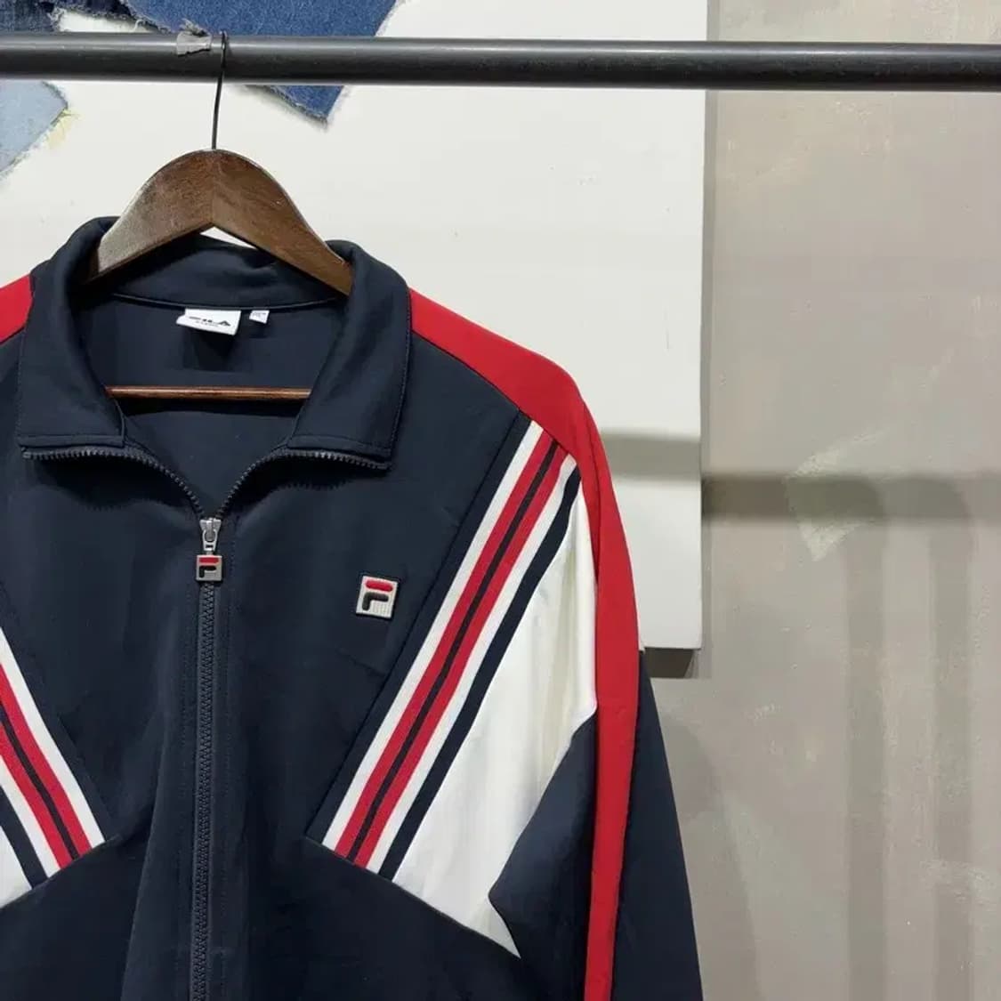 (105) 필라 휠라 스트릿 저지 집업 트랙탑 자켓 상품이미지3