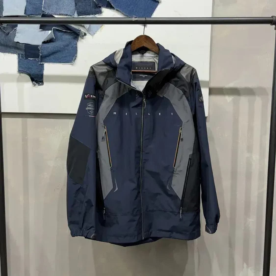 (110) 밀레 등산 아웃도어 고어텍스 바람막이 자켓 상품이미지1