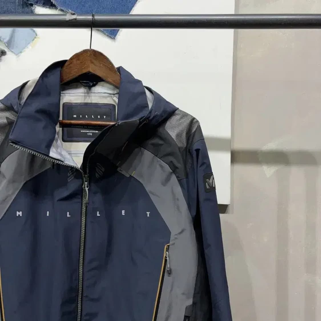 (110) 밀레 등산 아웃도어 고어텍스 바람막이 자켓 상품이미지3