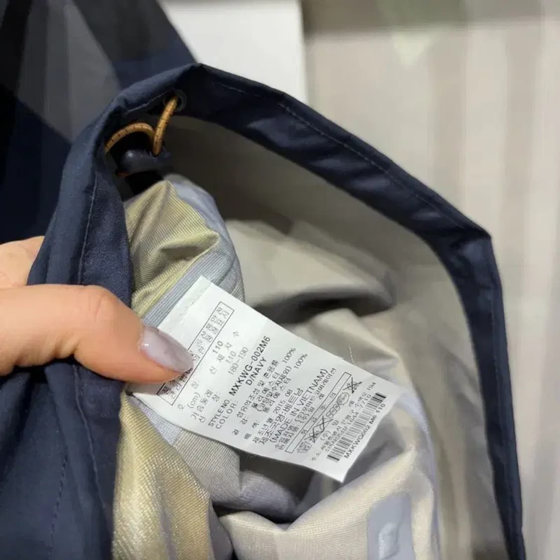 (110) 밀레 등산 아웃도어 고어텍스 바람막이 자켓 상품이미지6