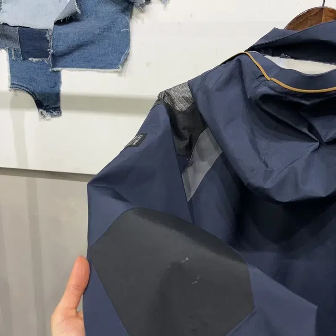 (110) 밀레 등산 아웃도어 고어텍스 바람막이 자켓 상품이미지7