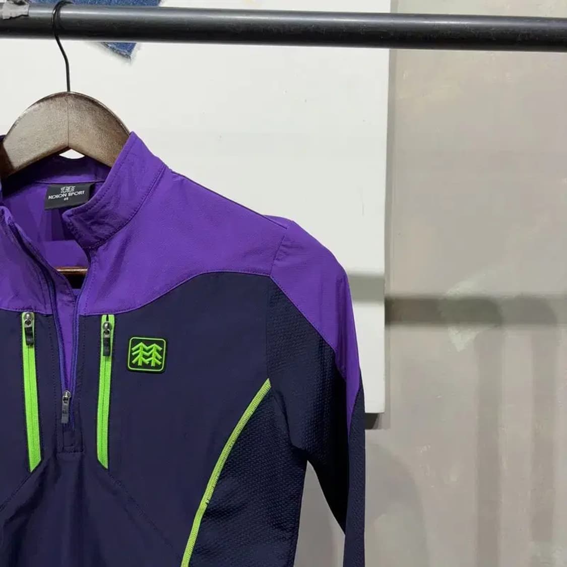 (85) 코오롱스포츠 등산 아웃도어 기능성 반집업 긴팔 티 상품이미지3