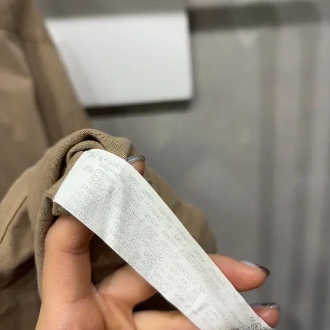 (110) 자라 ZARA 캐주얼 릴렉스드핏 투포켓 셔츠 남방 상품이미지5