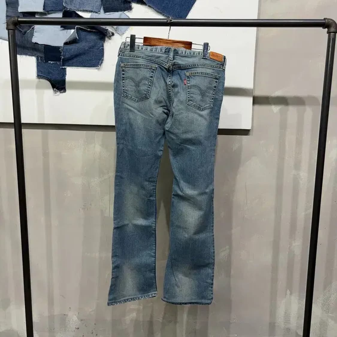 (30인치) 리바이스 여성 캐주얼 부츠컷 청바지 데님팬츠 상품이미지3