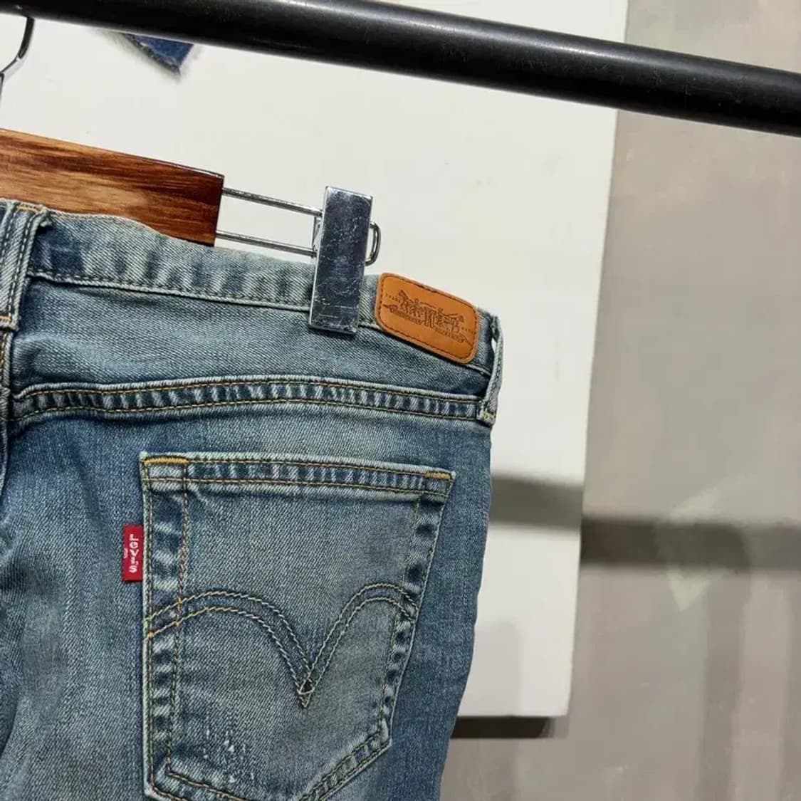 (30인치) 리바이스 여성 캐주얼 부츠컷 청바지 데님팬츠 상품이미지4