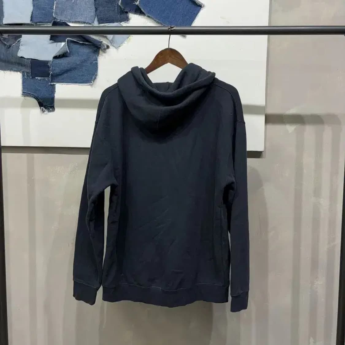 (110) 오베이 스트릿 캐주얼 기모 로고 후드티 상품이미지4