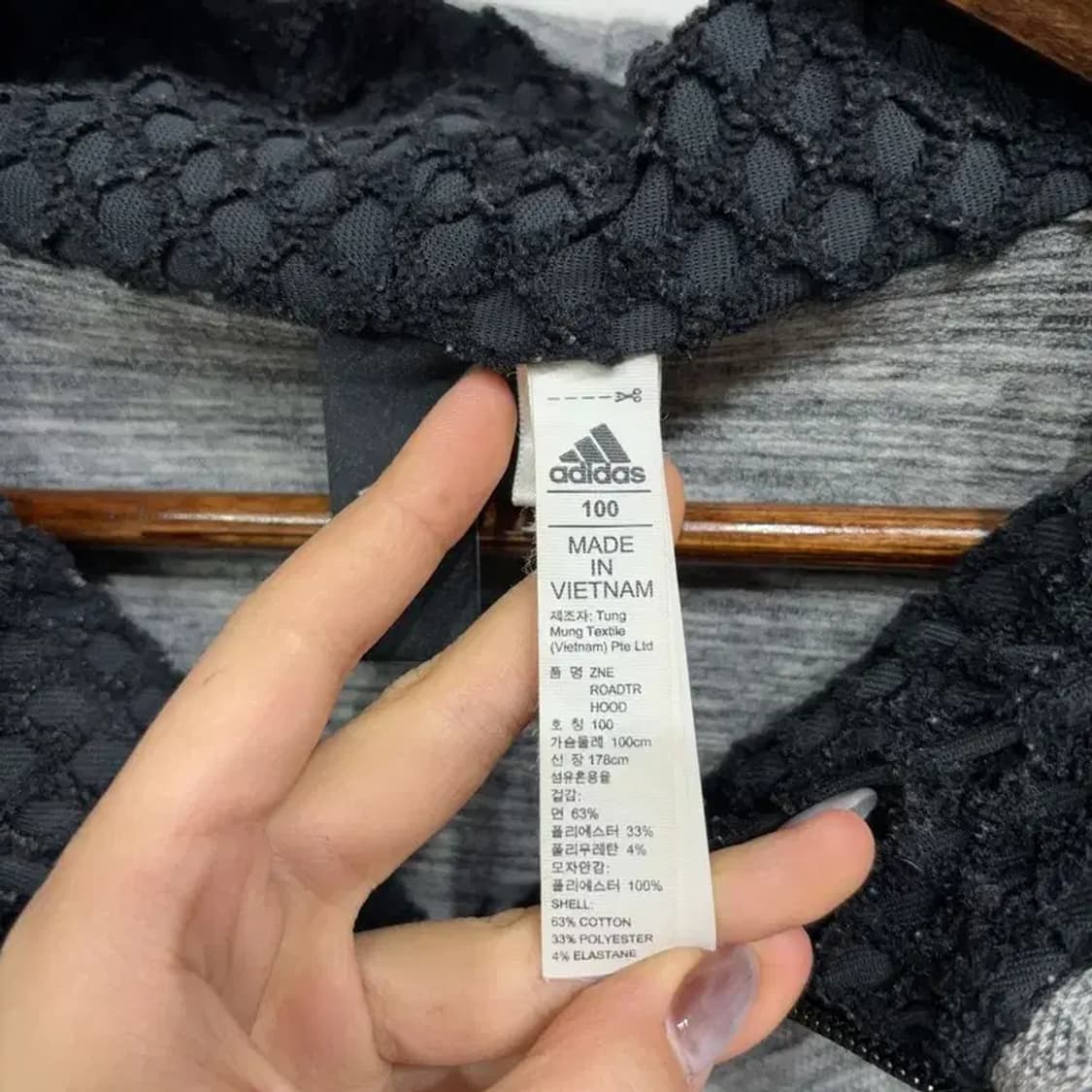 (100) 아디다스 운동 스포츠 후드집업 자켓 상품이미지5