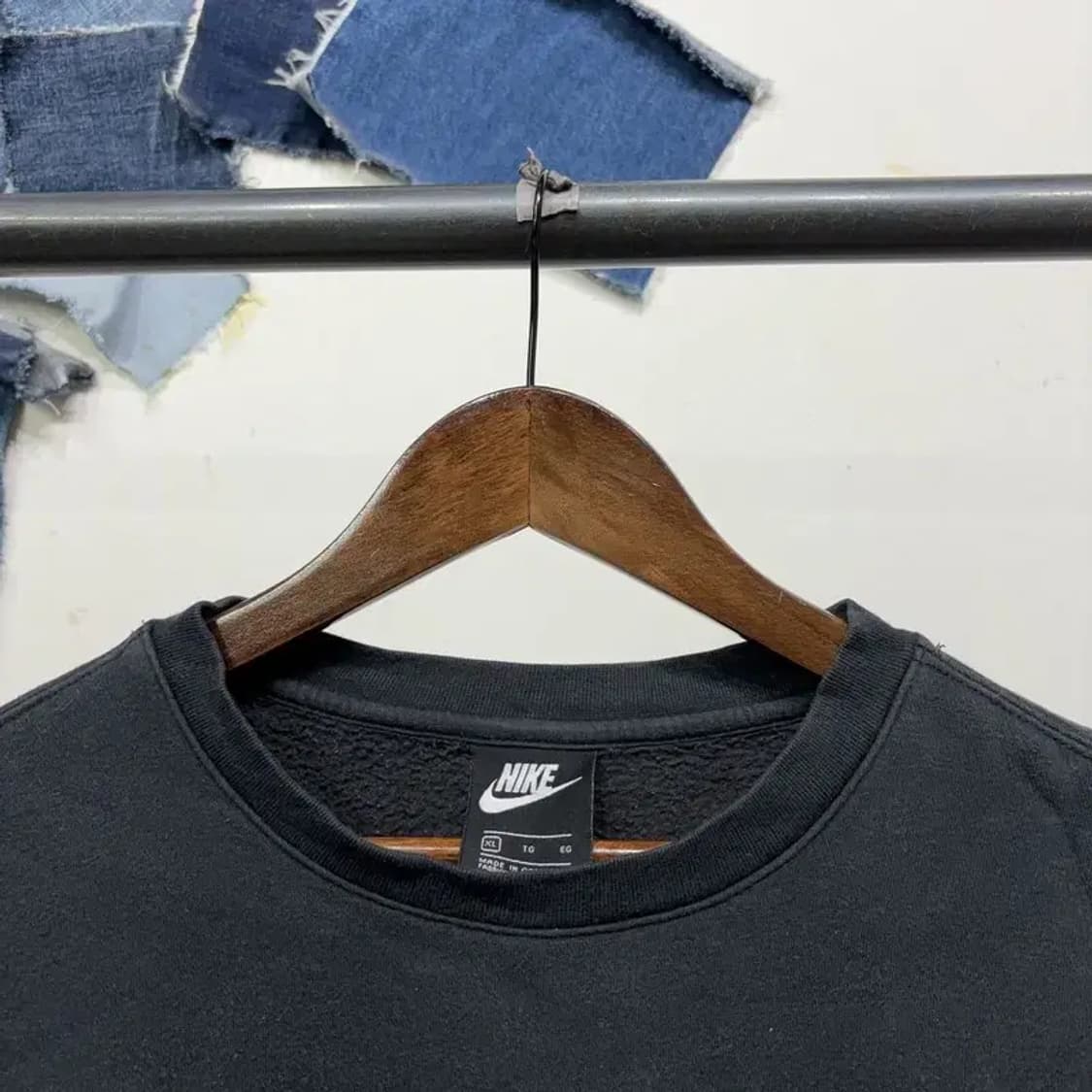 (105) 나이키 스트릿 캐주얼 기모 맨투맨 긴팔 티 상품이미지2