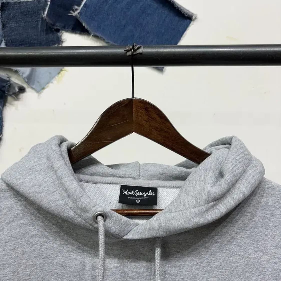 (105) 마크곤잘레스 스트릿 캐주얼 빅프린팅 로고 후드티 상품이미지2