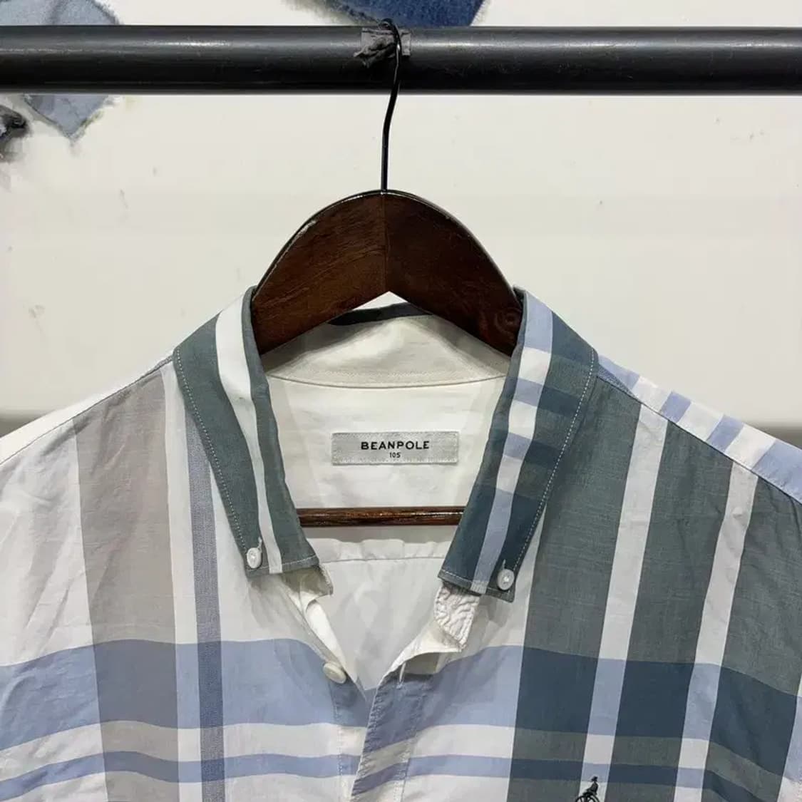 (105) 빈폴 캐주얼 클래식 체크 셔츠 남방 상품이미지2