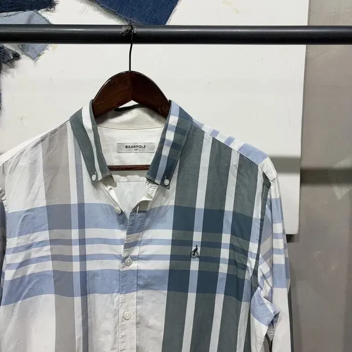 (105) 빈폴 캐주얼 클래식 체크 셔츠 남방 상품이미지3
