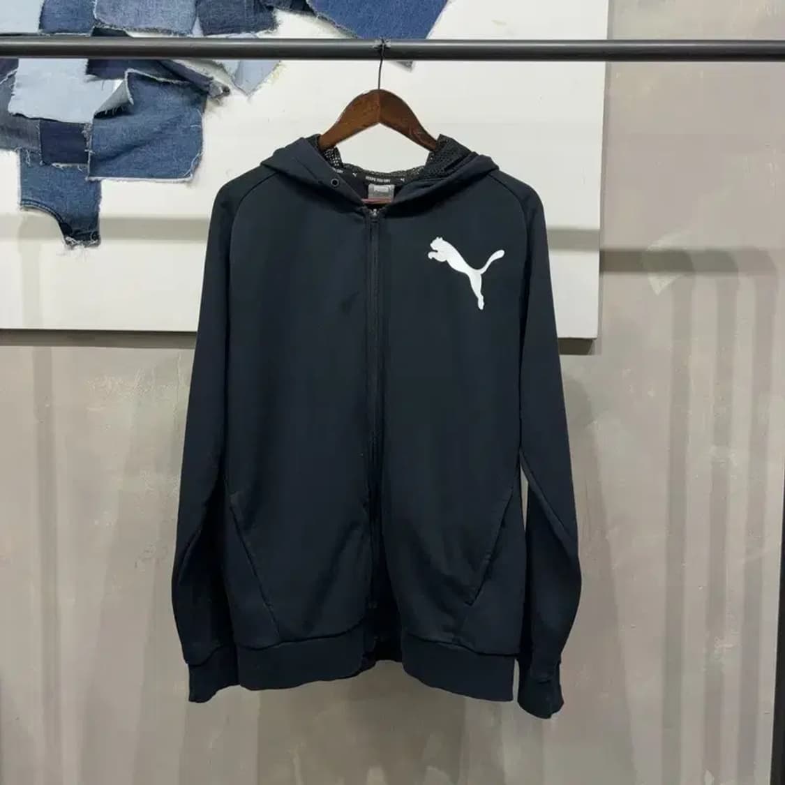 (105) 퓨마 스트릿 캐주얼 프린팅 후드집업 자켓 상품이미지1