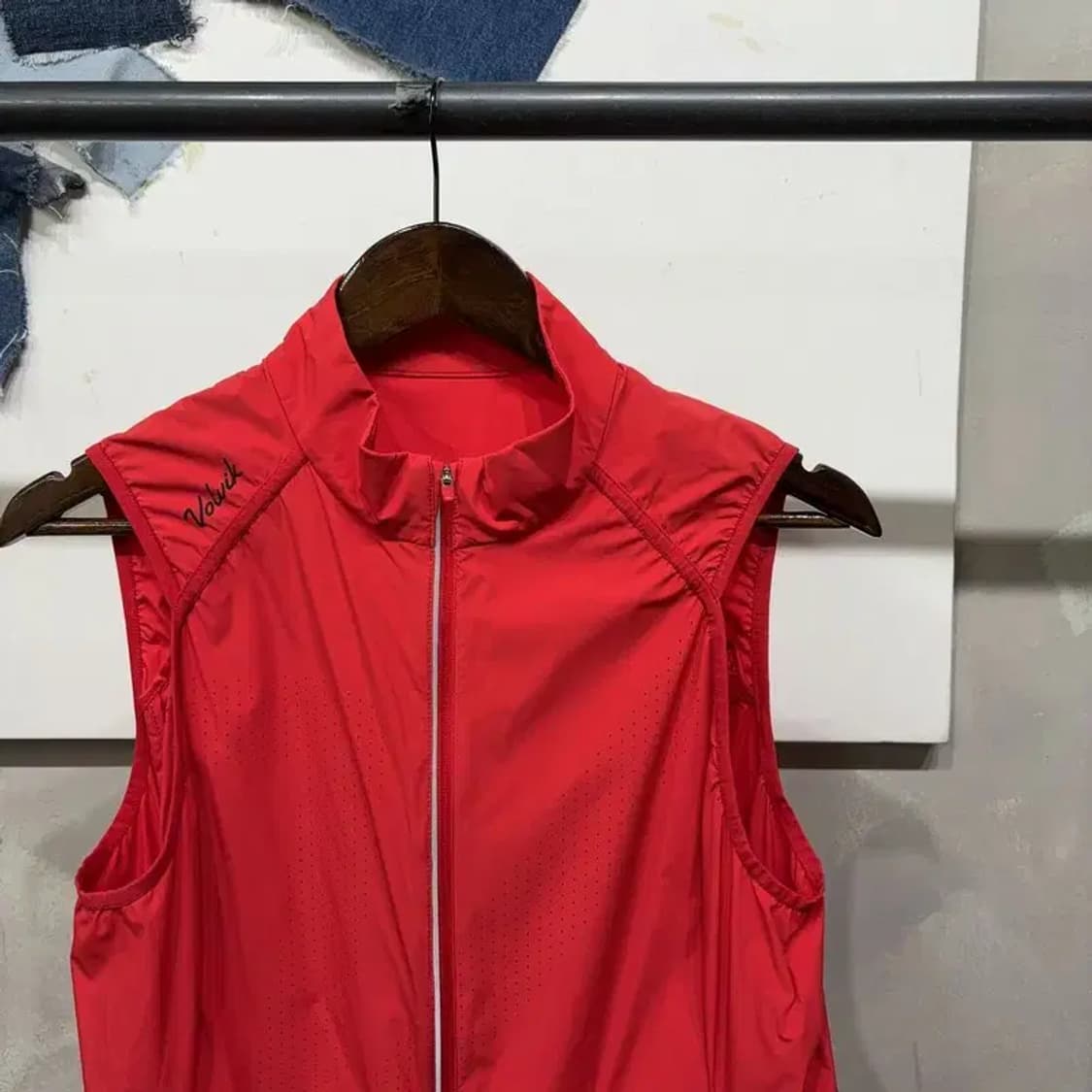 (95) 볼빅 여성 골프 스포츠 바람막이 조끼 베스트 자켓 상품이미지3