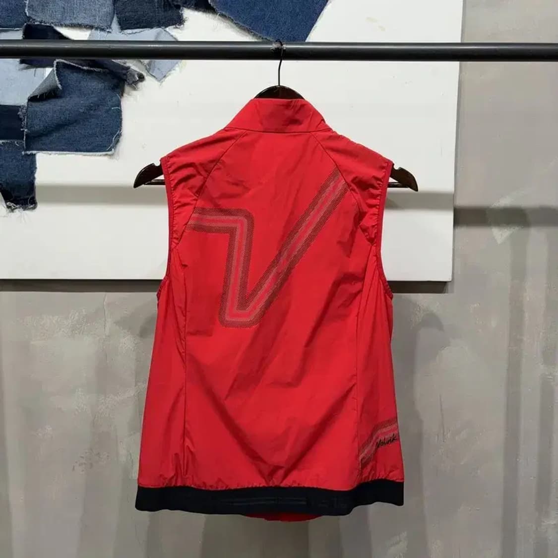 (95) 볼빅 여성 골프 스포츠 바람막이 조끼 베스트 자켓 상품이미지4