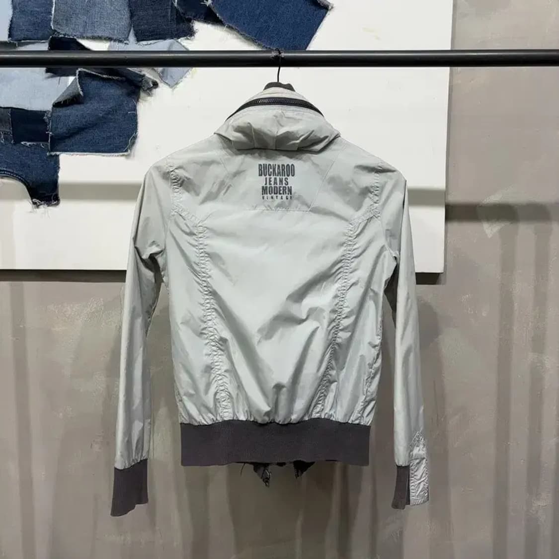 (90) 버커루 여성 스트릿 밀리터리 바람막이 자켓 상품이미지4