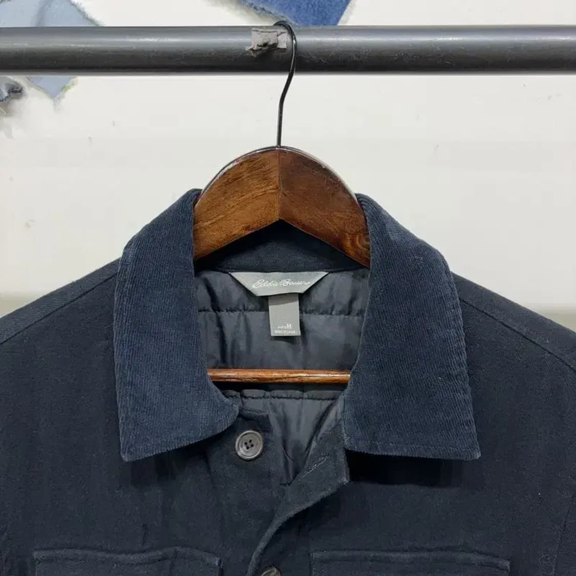 (95) 에디바우어 캐주얼 투포켓 누빔 패딩자켓 워크점퍼 상품이미지2