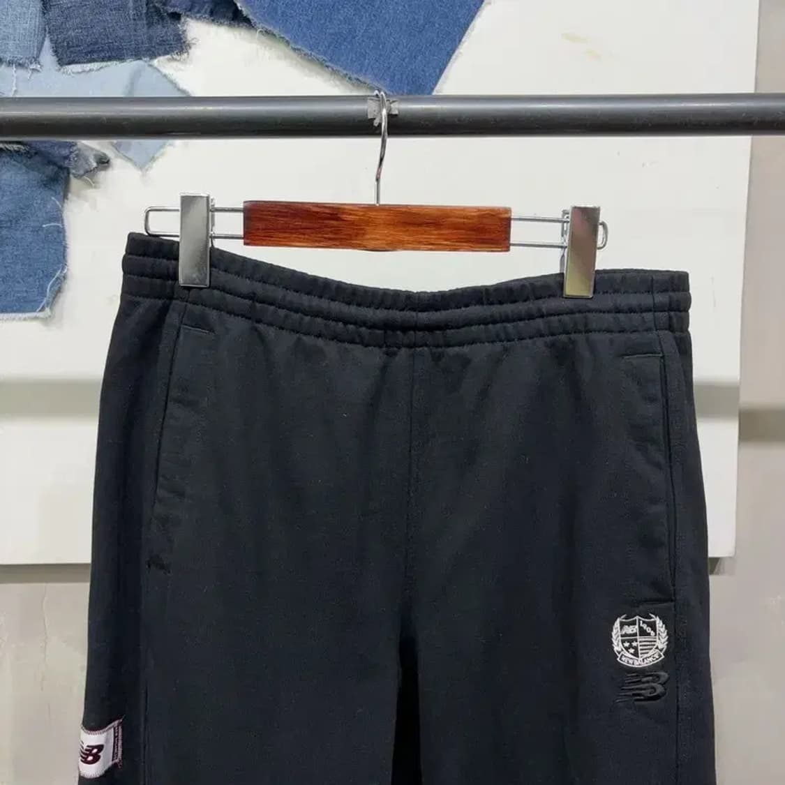 (30~32인치) 뉴발란스 캐주얼 스트릿 밴딩 트레이닝팬츠 바지 상품이미지2