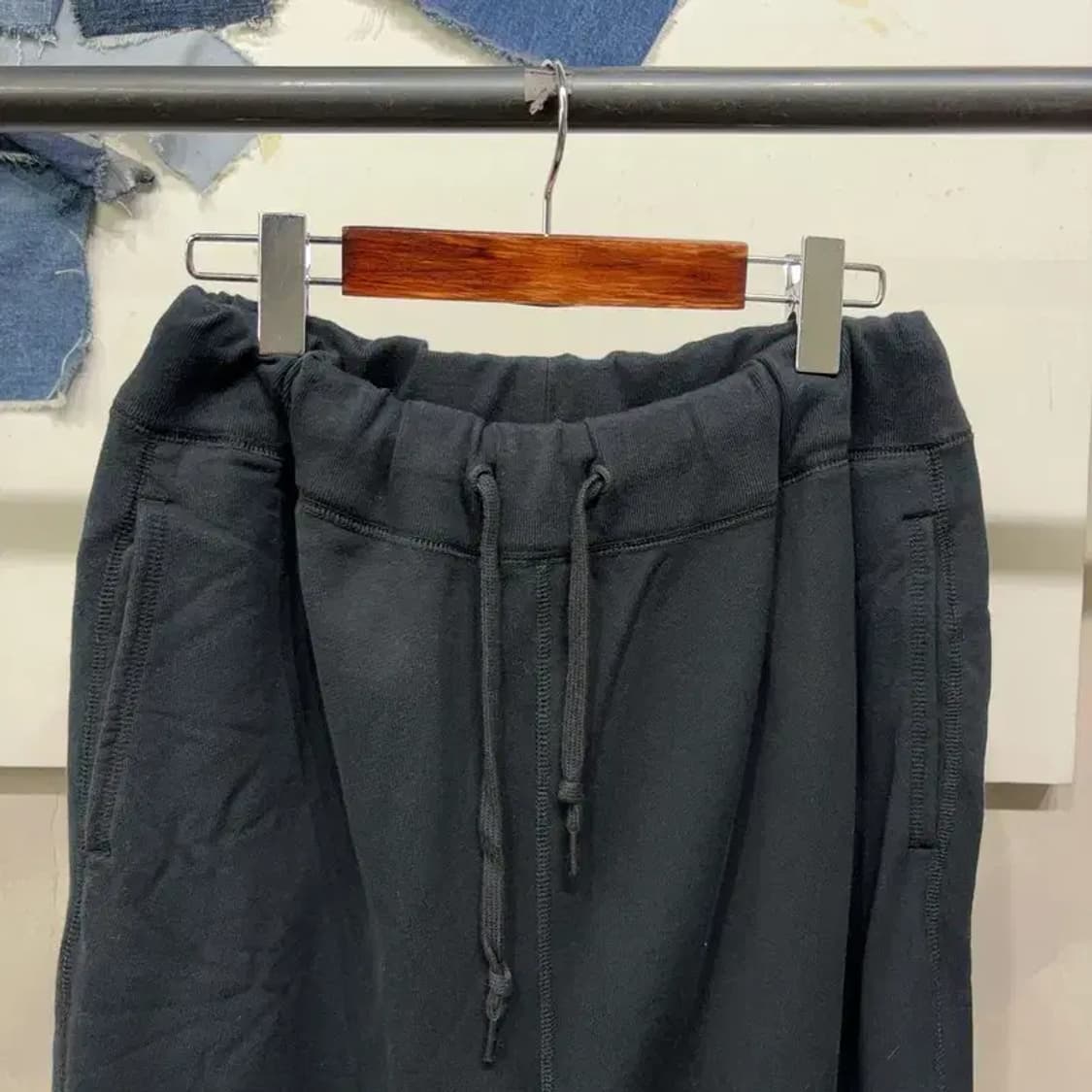 (32~34인치) 컨버스 캐주얼 스트릿 밴딩 조거팬츠 츄리닝바지 상품이미지2