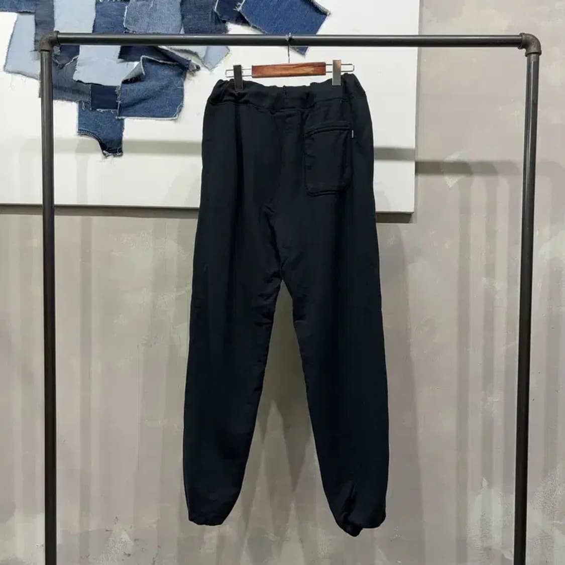 (32~34인치) 컨버스 캐주얼 스트릿 밴딩 조거팬츠 츄리닝바지 상품이미지3