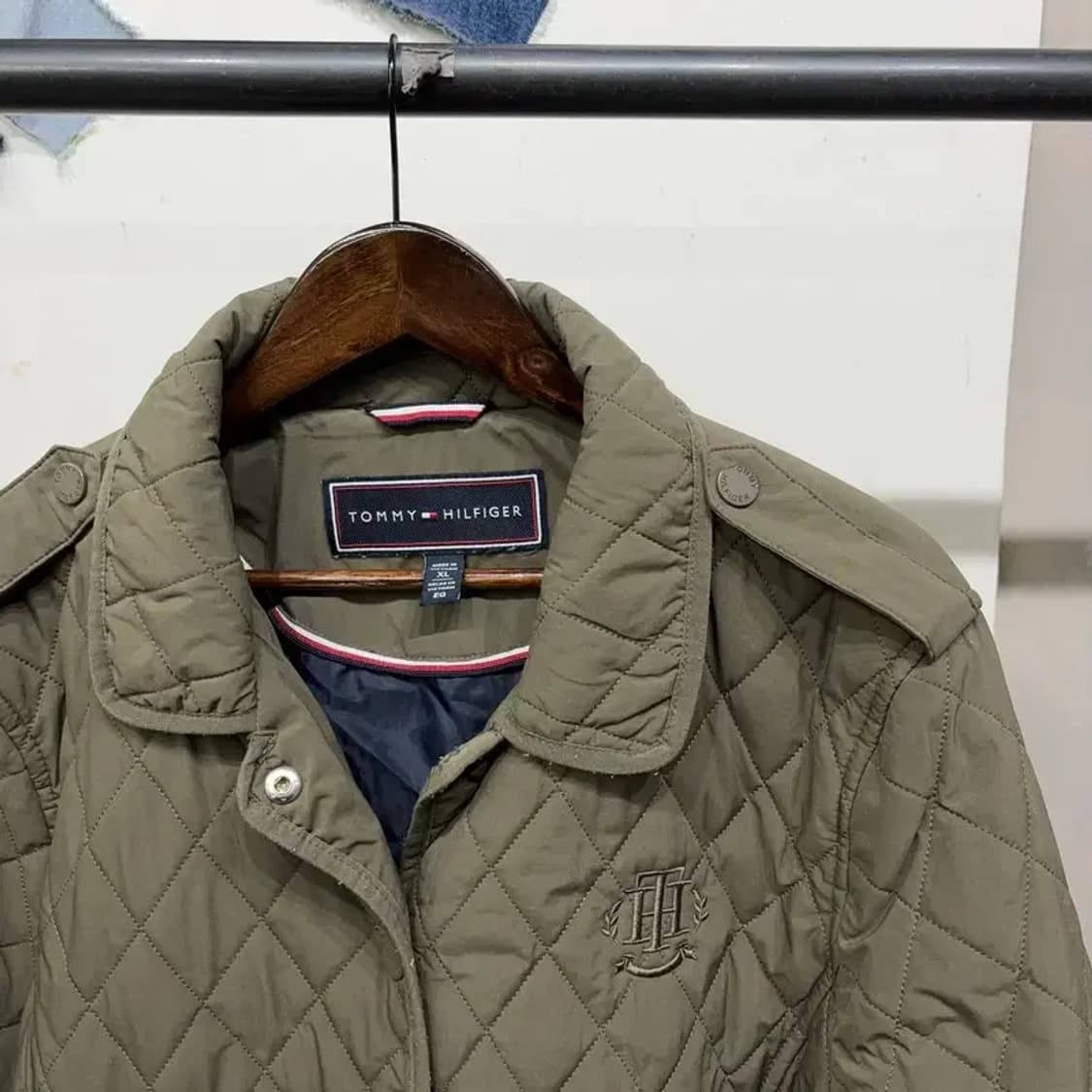 (105) 타미힐피거 캐주얼 클래식 퀼팅 경량패딩 상품이미지3