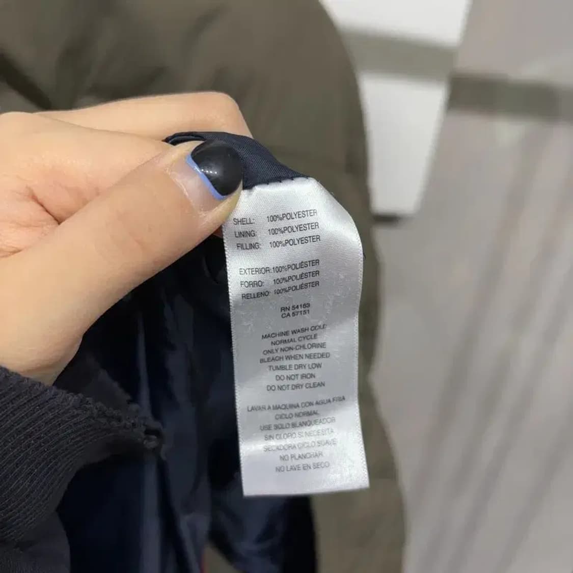 (105) 타미힐피거 캐주얼 클래식 퀼팅 경량패딩 상품이미지5