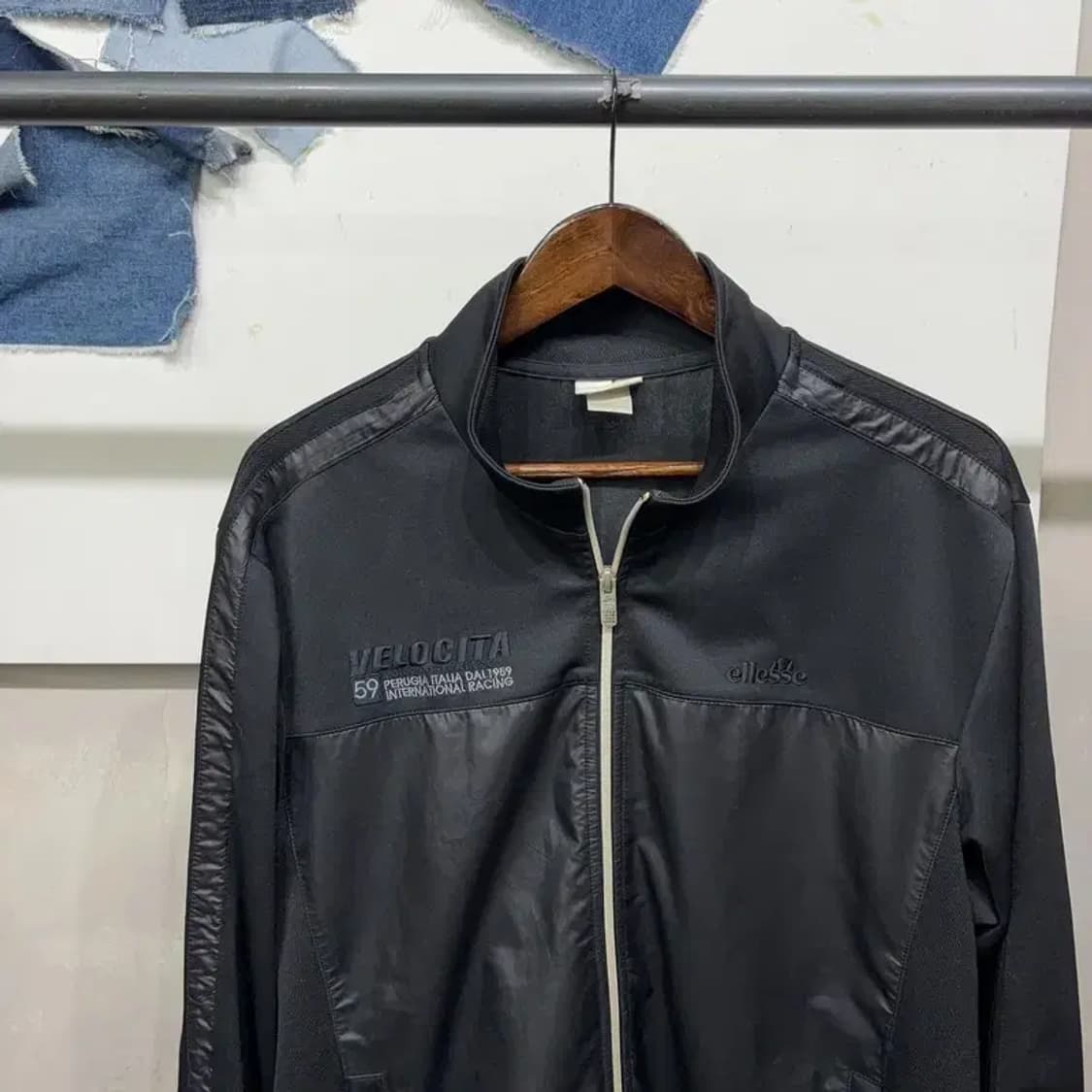 (105) 엘레쎄 스트릿 캐주얼 저지 집업 자켓 상품이미지3