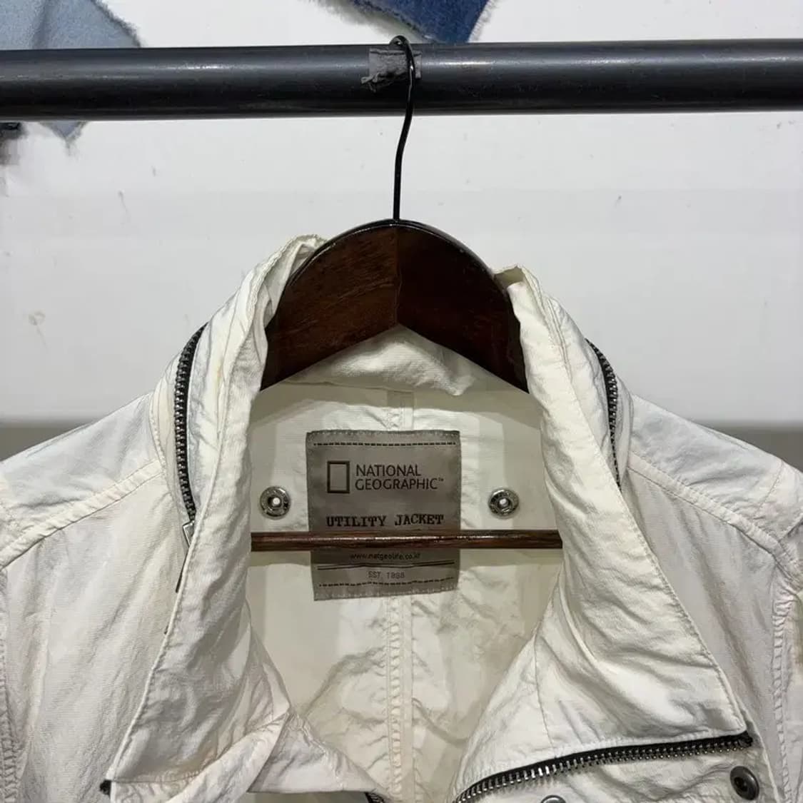 (100) 내셔널지오그래픽 유틸리티 멀티포켓 바람막이 야상 자켓 상품이미지2