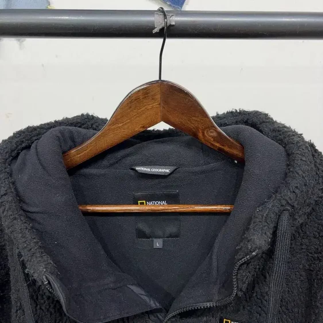 (100) 내셔널지오그래픽 캐주얼 와펜 양털 후리스 후드집업 자켓 상품이미지2