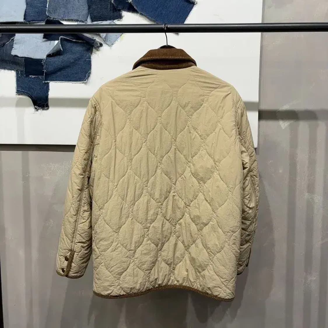 (95) 후아유 캐주얼 스티브 코듀로이 퀼팅 자켓 상품이미지4