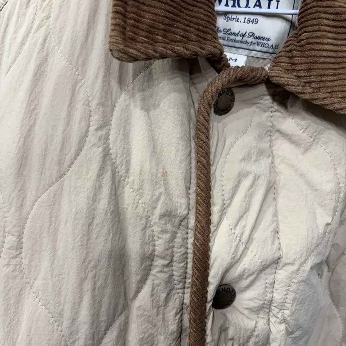 (95) 후아유 캐주얼 스티브 코듀로이 퀼팅 자켓 상품이미지6