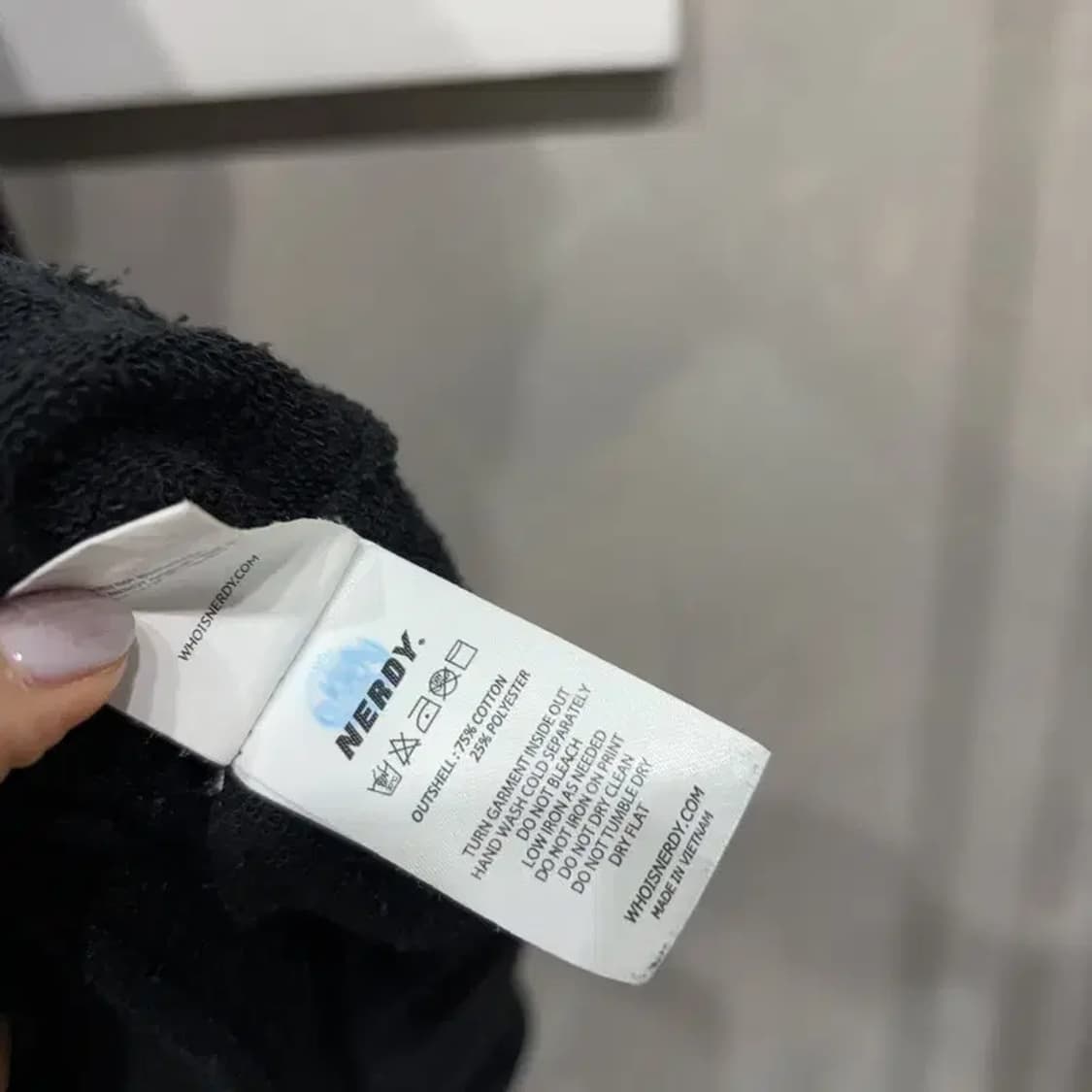 (100) 널디 스트릿 캐주얼 프린팅 후드티 상품이미지5