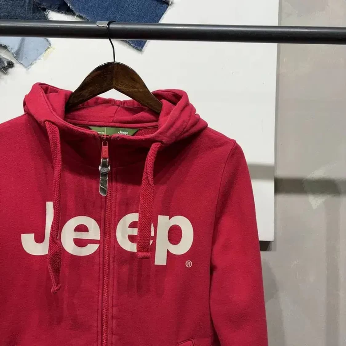 (90) 지프 여성 캐주얼 프린팅 후드집업 자켓 상품이미지3