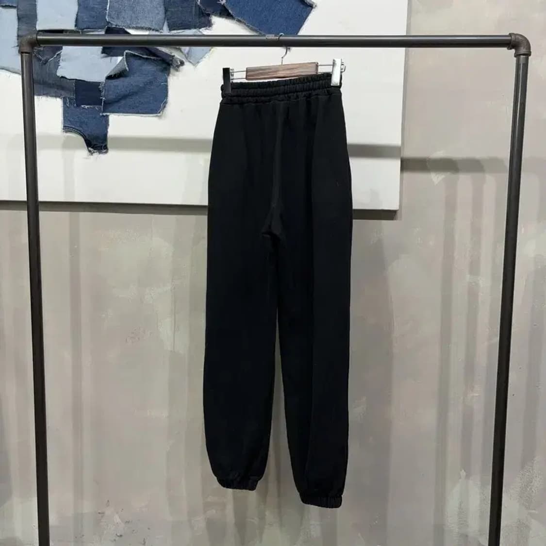 (24~26인치) 우알롱 여성 스트릿 밴딩 조거팬츠 츄리닝바지 상품이미지4