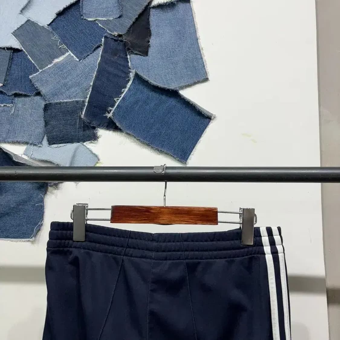 (30~32인치) 아디다스 스트릿 유로파 네이비 밴딩 트레이닝팬츠 바지 상품이미지5