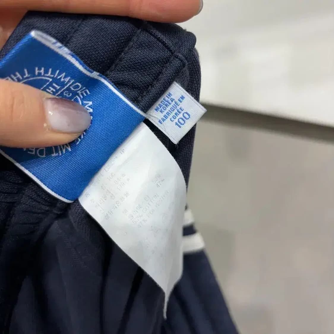 (30~32인치) 아디다스 스트릿 유로파 네이비 밴딩 트레이닝팬츠 바지 상품이미지7