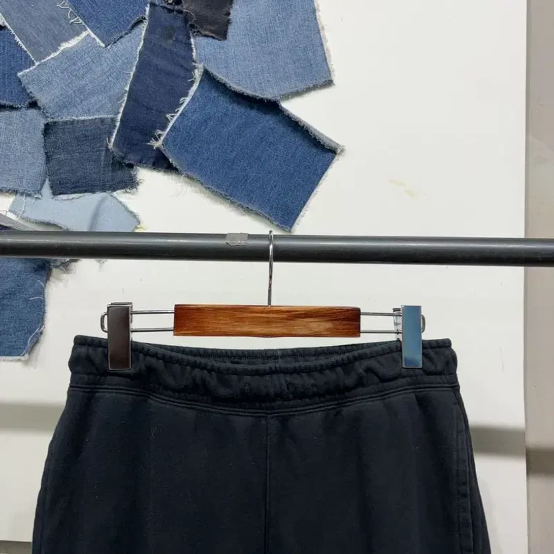 (28~30인치) 나이키 스트릿 더블스우시 밴딩 조거팬츠 운동바지 상품이미지2