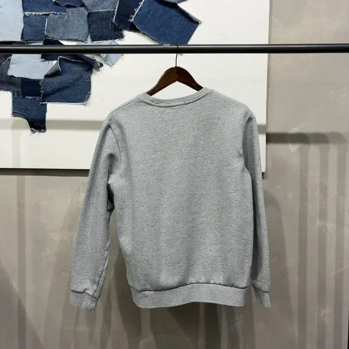 (95) 게스 캐주얼 프린팅 기모 맨투맨 긴팔 티 상품이미지4