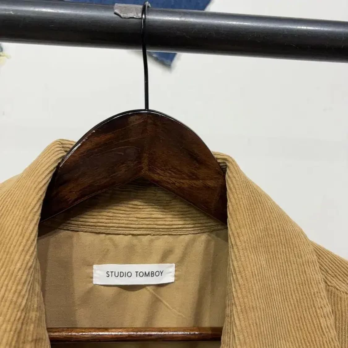 (F) 스튜디오톰보이 여성 캐주얼 골덴 코듀로이 셔츠 자켓 상품이미지2