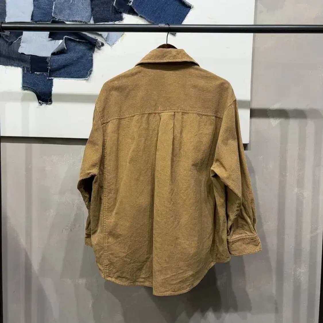 (F) 스튜디오톰보이 여성 캐주얼 골덴 코듀로이 셔츠 자켓 상품이미지4