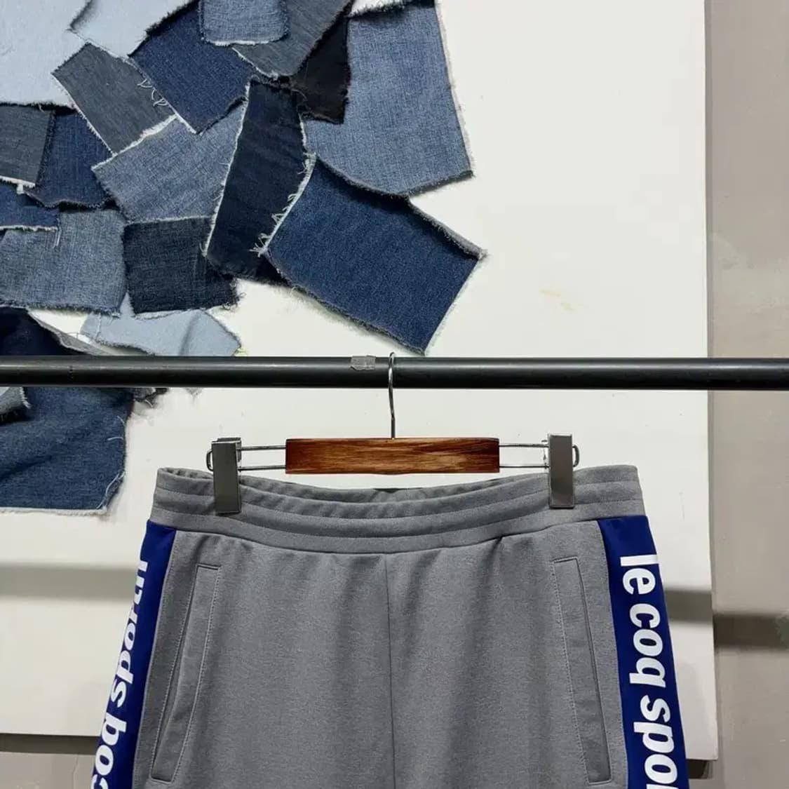 (32~34인치) 르꼬끄 캐주얼 사이드라인 트레이닝팬츠 바지 상품이미지2