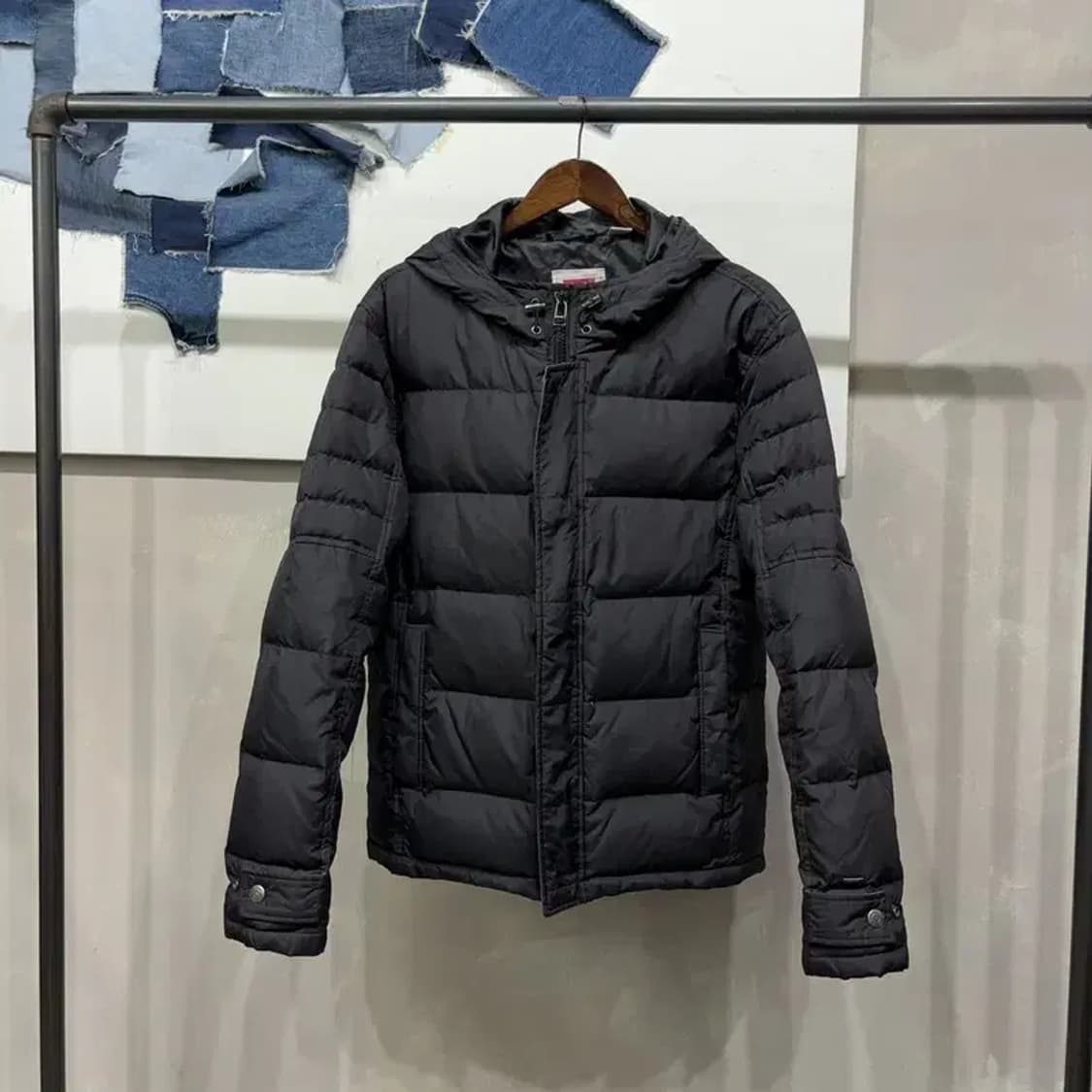 (100) 리바이스 캐주얼 스트릿 덕다운 오리털 패딩 상품이미지1