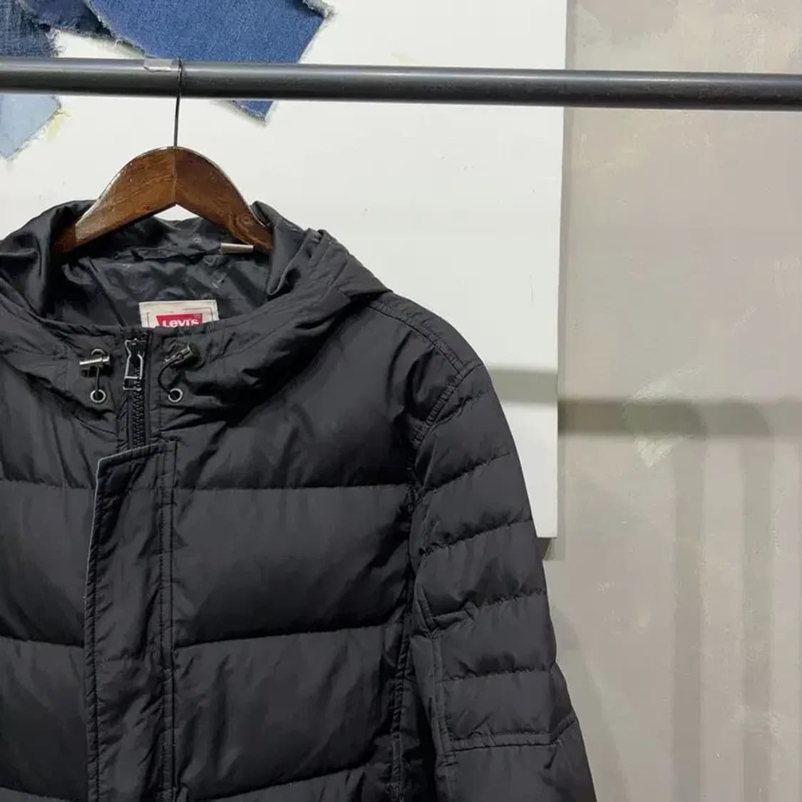 (100) 리바이스 캐주얼 스트릿 덕다운 오리털 패딩 상품이미지3