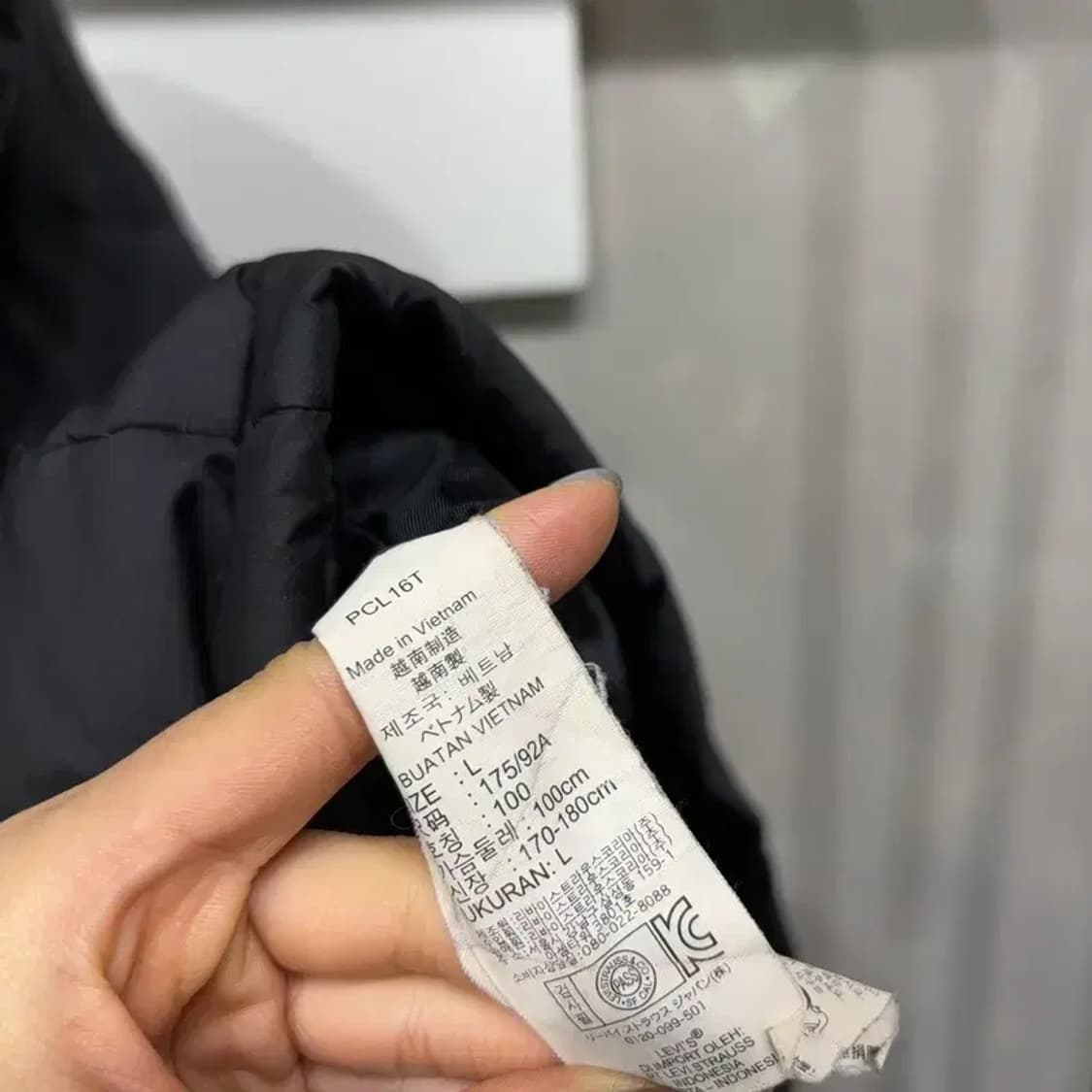 (100) 리바이스 캐주얼 스트릿 덕다운 오리털 패딩 상품이미지5