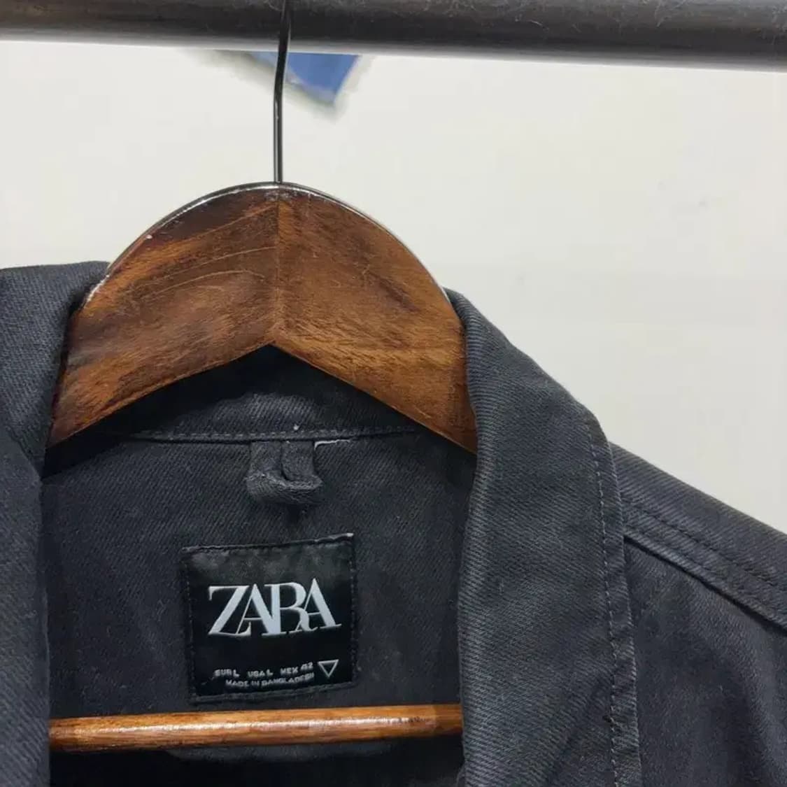 (100) 자라 ZARA 캐주얼 투웨이 투포켓 데님 자켓 상품이미지2