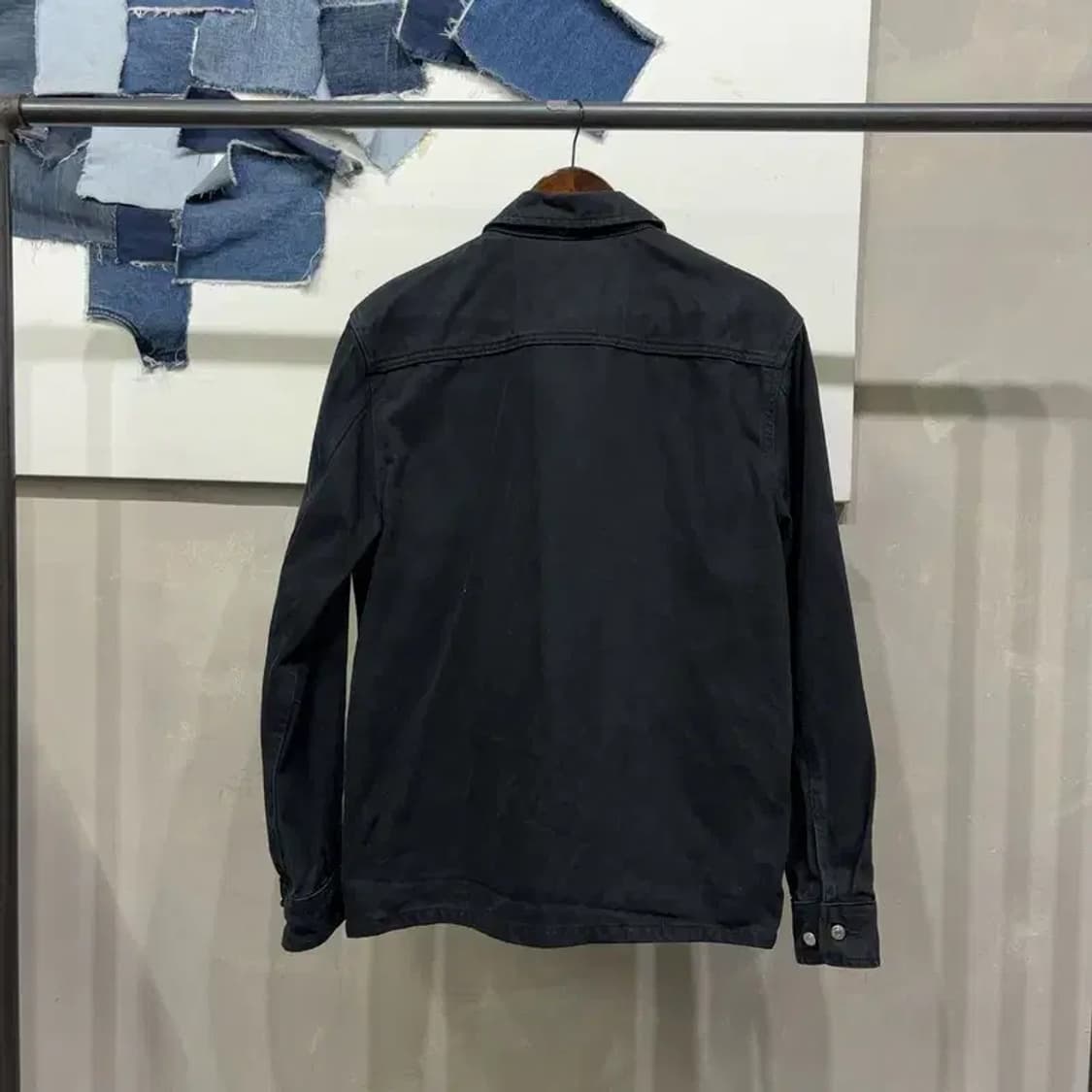 (100) 자라 ZARA 캐주얼 투웨이 투포켓 데님 자켓 상품이미지4