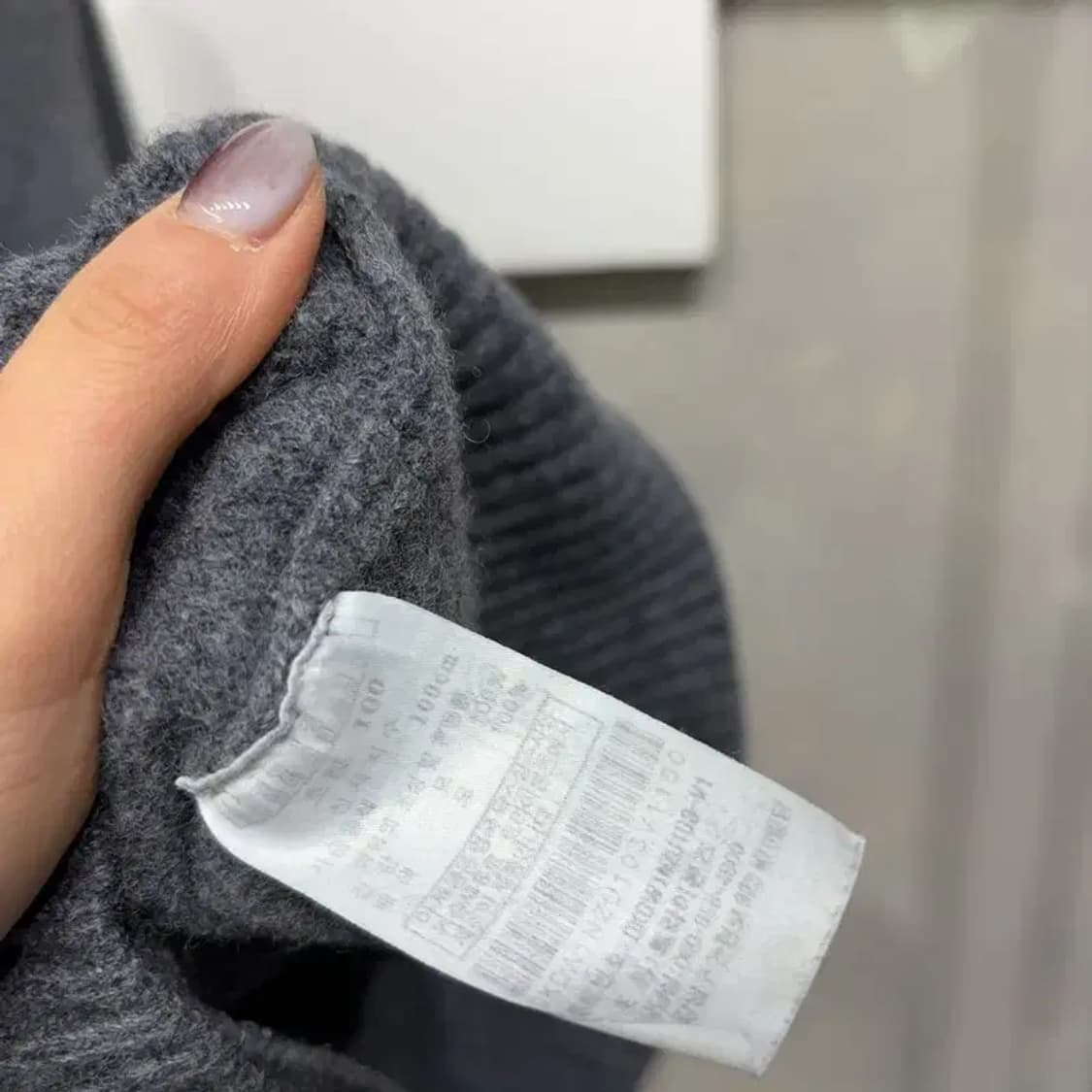 (90) 닥스 여성 캐주얼 배색 니트 집업 자켓 상품이미지5