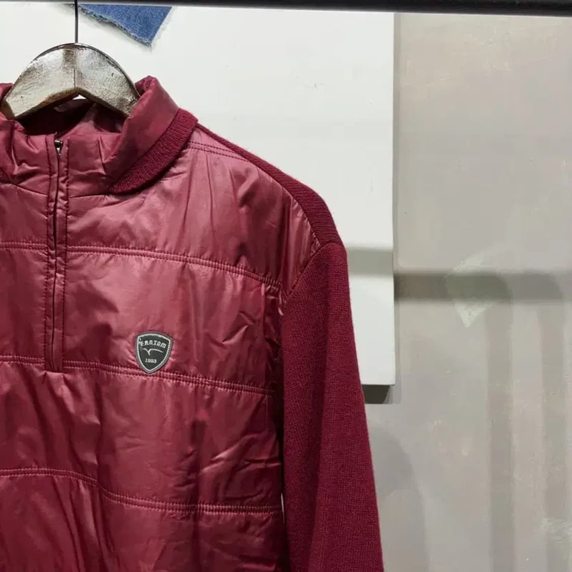 (100) 팬텀 골프 스포츠 방풍 니트 경량패딩 자켓 상품이미지3