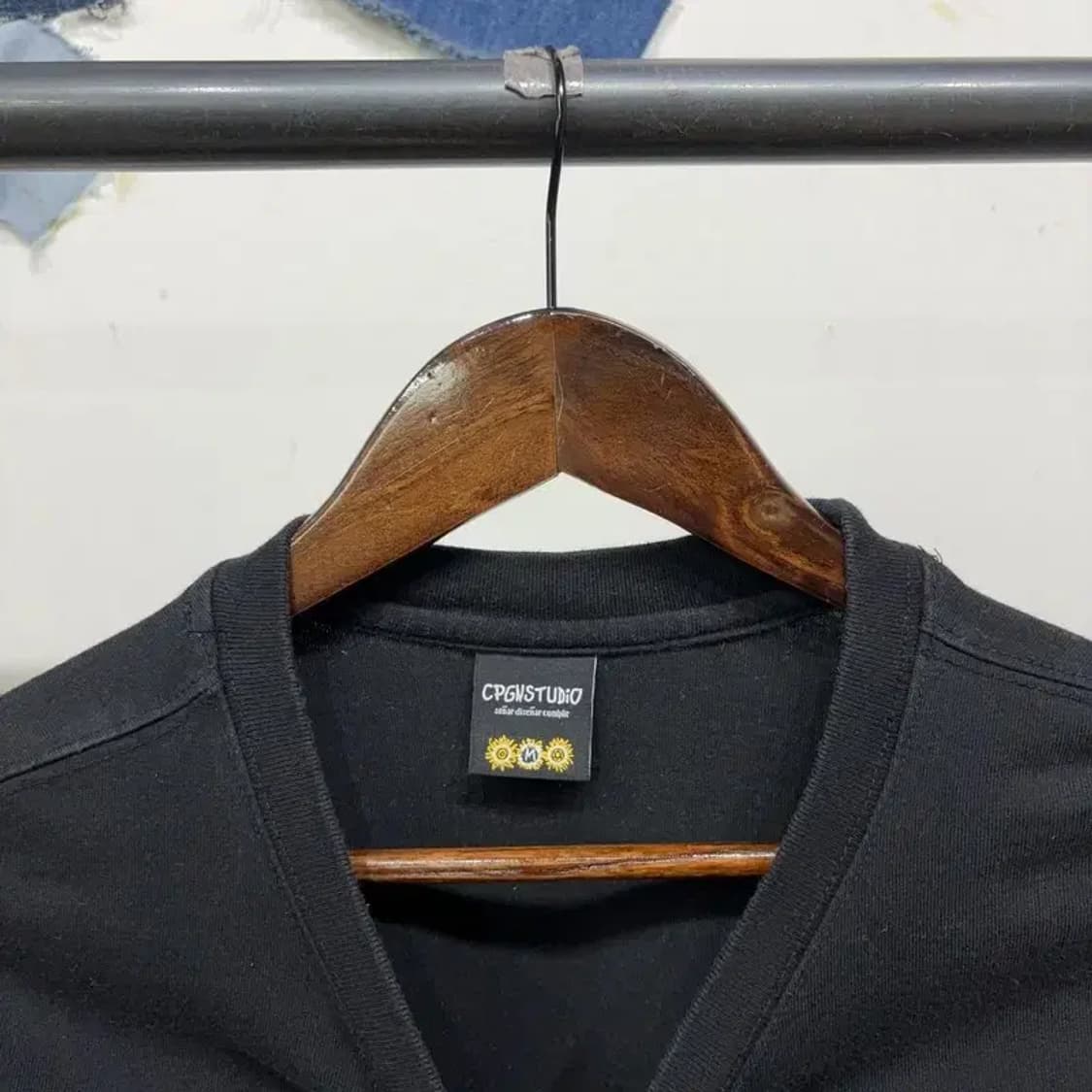 (100) 꼼파뇨 스트릿 캐주얼 프린팅 긴팔 티 상품이미지2